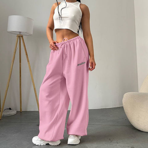 Damen Wide-Leg Jogginghose