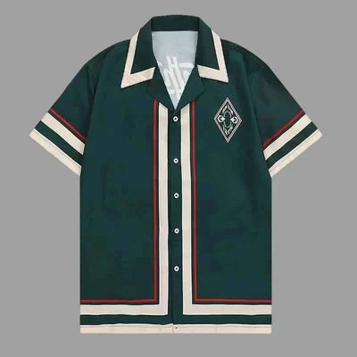 Men's shirt lapel summer short-sleeved new style for work, daily casual, breathable, comfortable, simple and fashionable