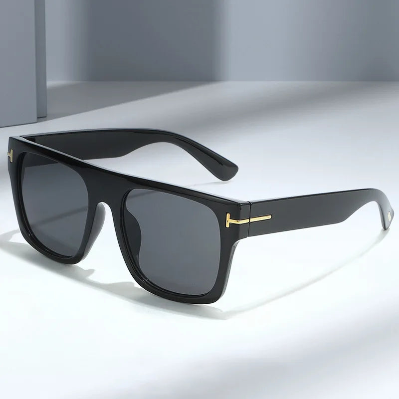 New Fashion Square Glasses for Women &amp; Men Trendy Sunglasses Stylish Clear Lenses Popular Unisex Shades