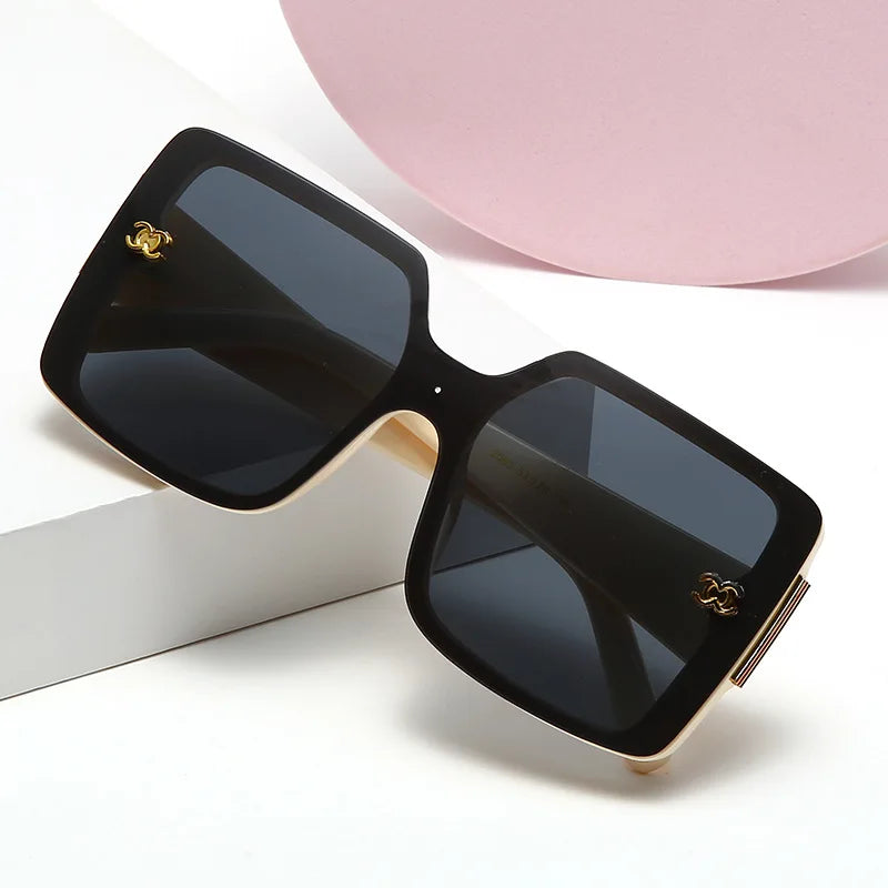 New Luxury Glamor Sunglasses for Women and Men Designer Famous Brand Glasses Square Stylish Trend Eyewear UV400