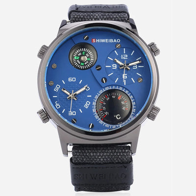 Militärische Outdoor-Uhr für Reisen und Abenteuer